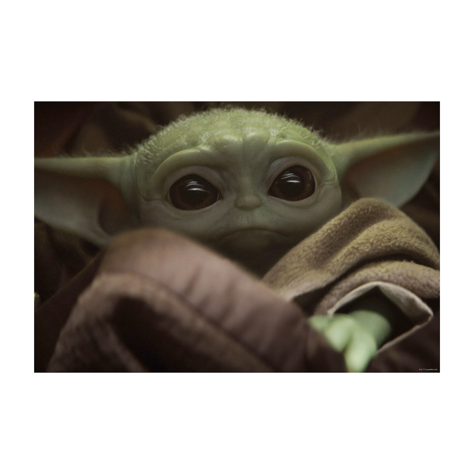 Wandbild MANDALORIAN THE CHILD CUTE - 70x50 cm