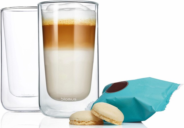 BLOMUS Thermoglas »NERO« Doppelwandig, Inhalt 320 ml, 2-teilig