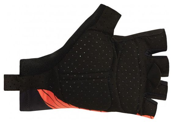 Gants Courts Unisexe Santini Riga Orange/Noir