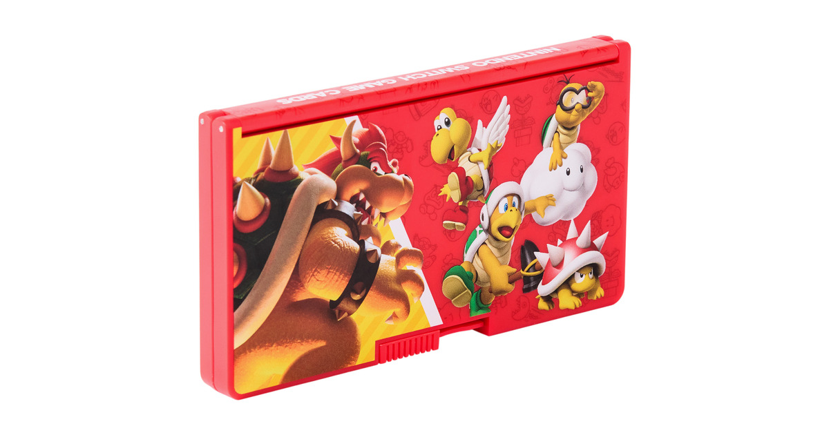 PowerAGame Card Case XL for Nintendo Switch - Heroes vs. Villains opslag  (Rood)