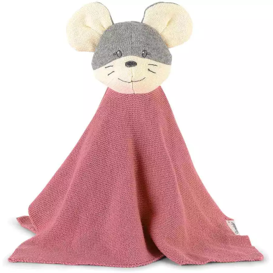 Sterntaler Strick Schmuse-Set Maus Mabel 2er Set altrosa