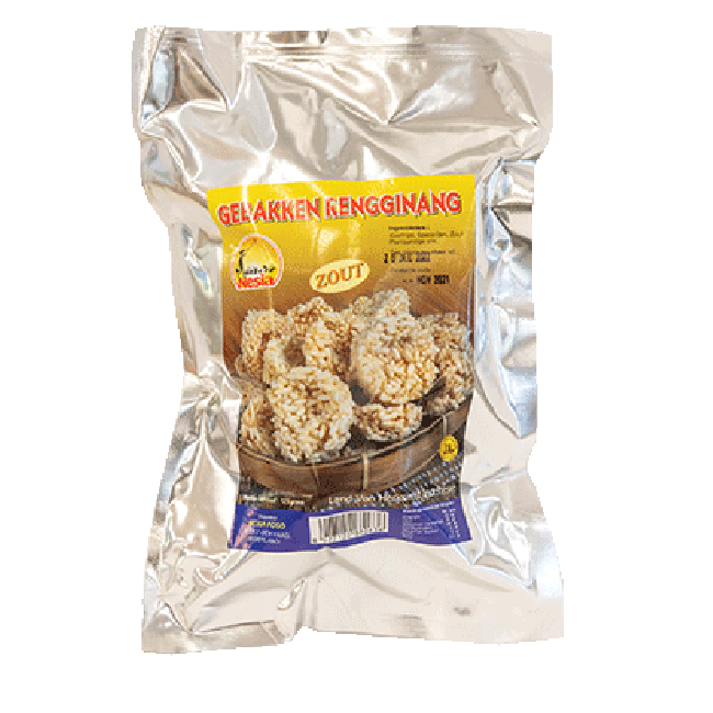 Nesia Gebakken Renginang Zoute Smaak 125g
