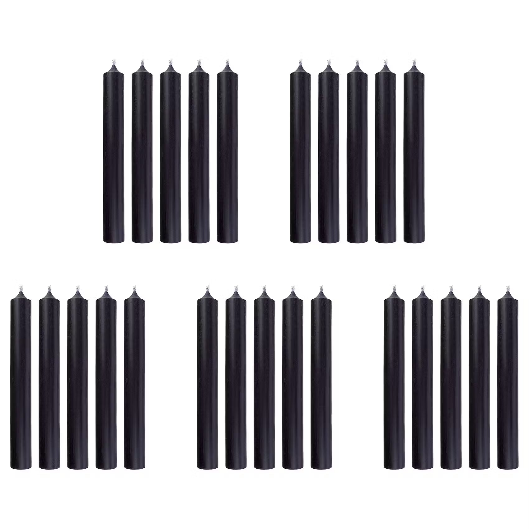 RAINBOW Stabkerze 25er-Set
