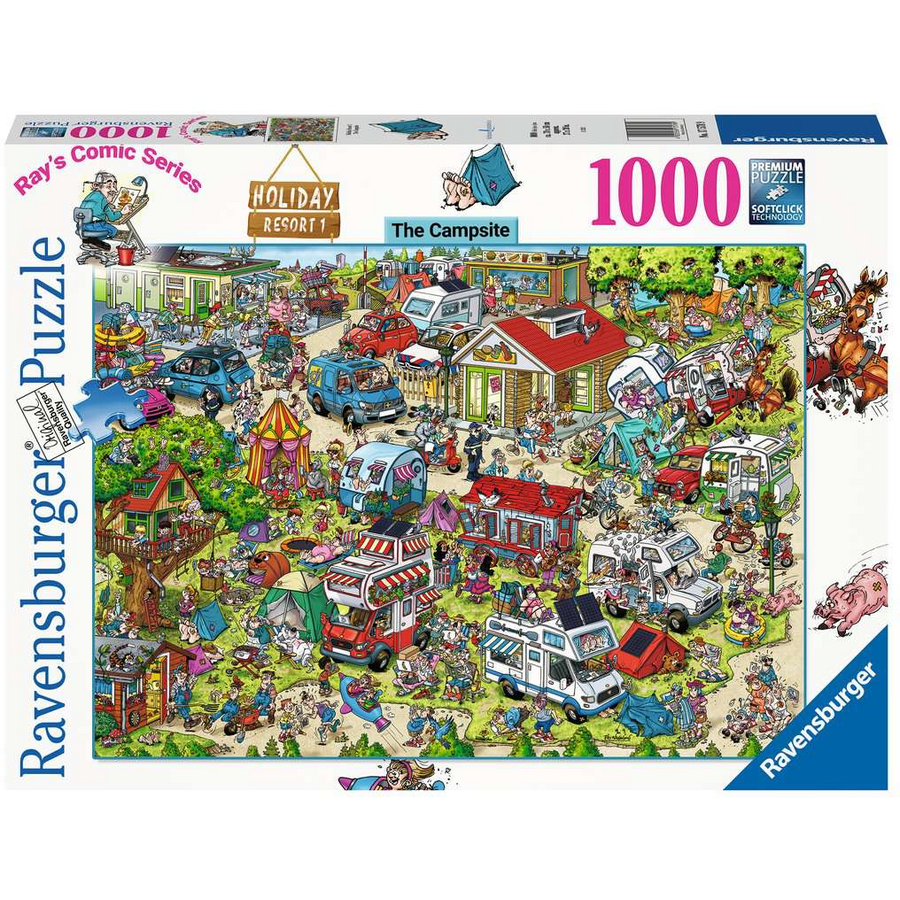 Ravensburger Holiday Resort 1 - The Campsite bunt