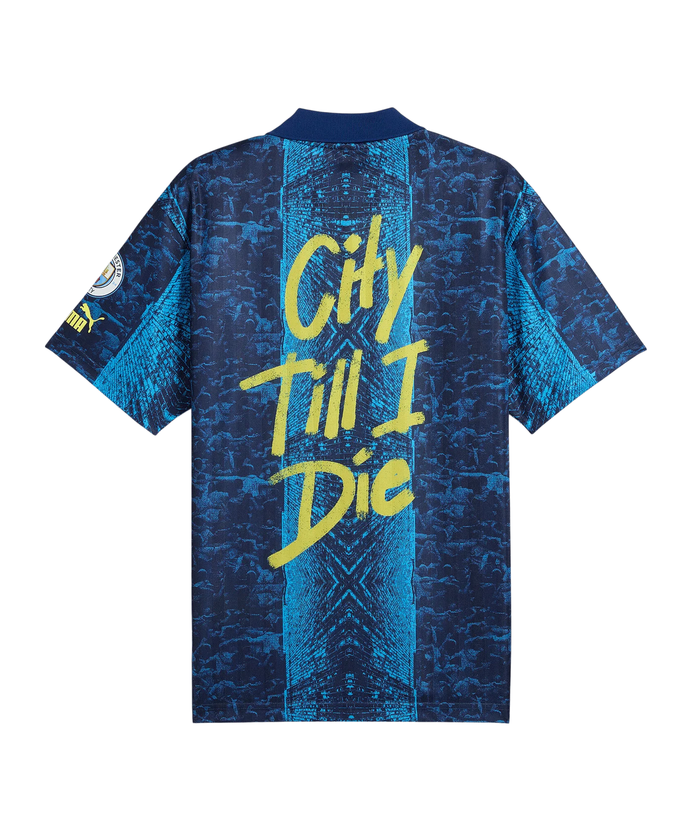 PUMA Manchester City ftblNRGY+ Retro Trikot Blau F75