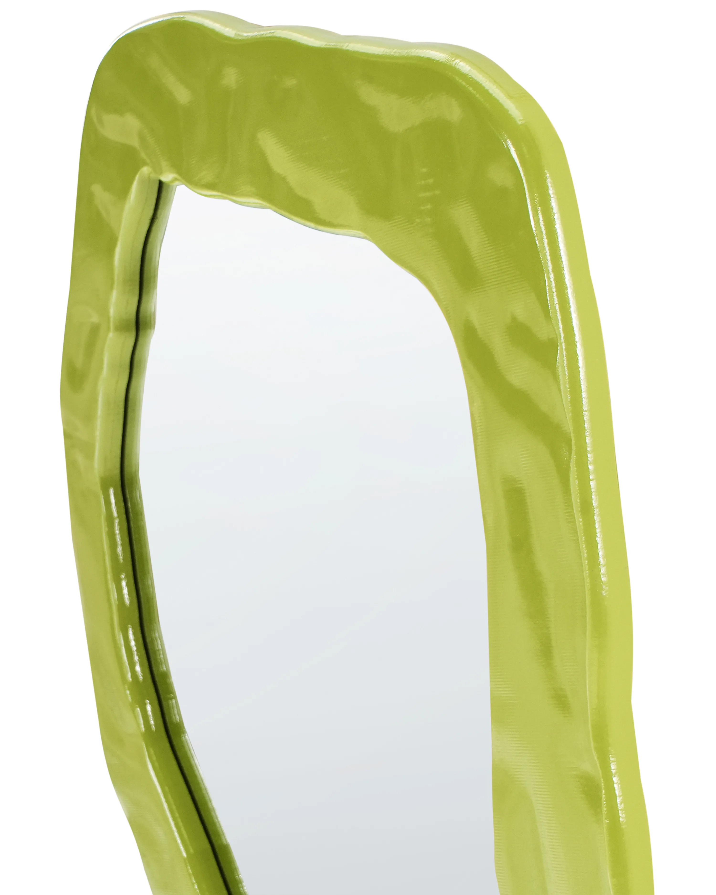 Wandspiegel MARTYRE 57 cm 74 cm Groen