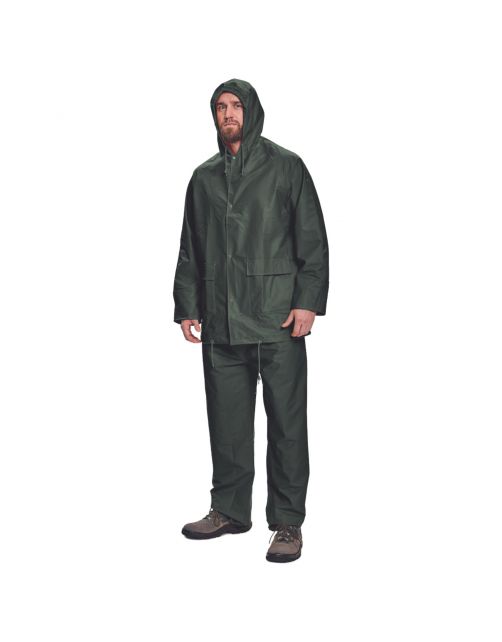 Cerva Regenjas Palau Flex Groen - Werkkleding