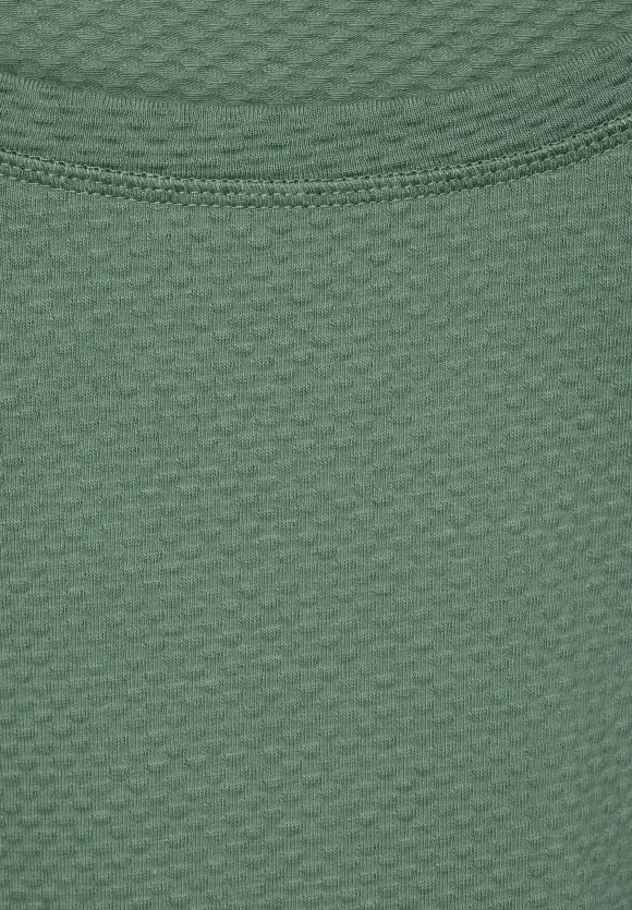Struktur 3/4 Shirt - raw salvia green