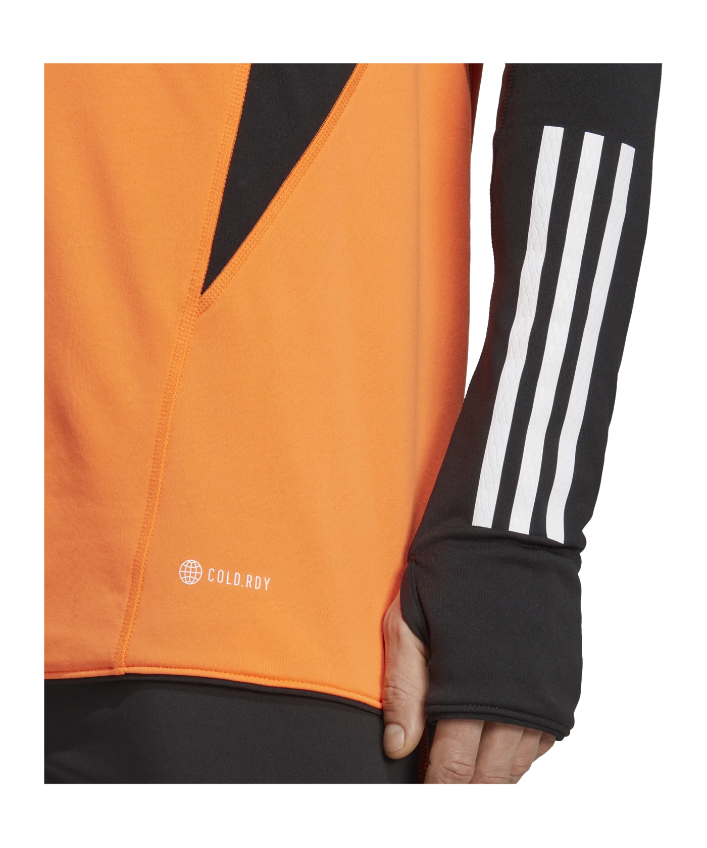 adidas Tiro 23 Warmtop Orange Schwarz