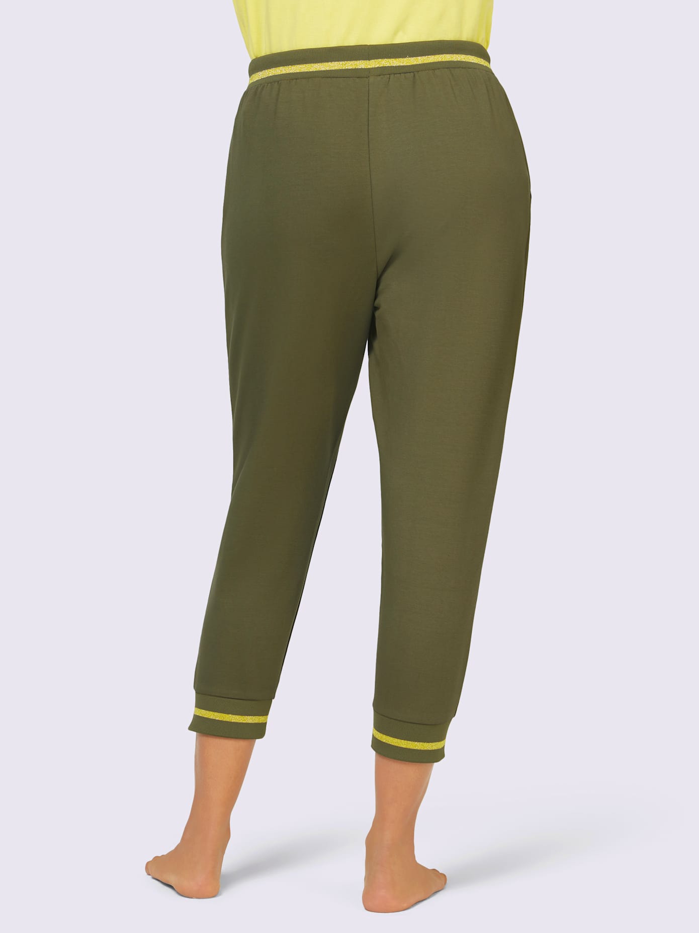 Legging 3/4 matière sweat