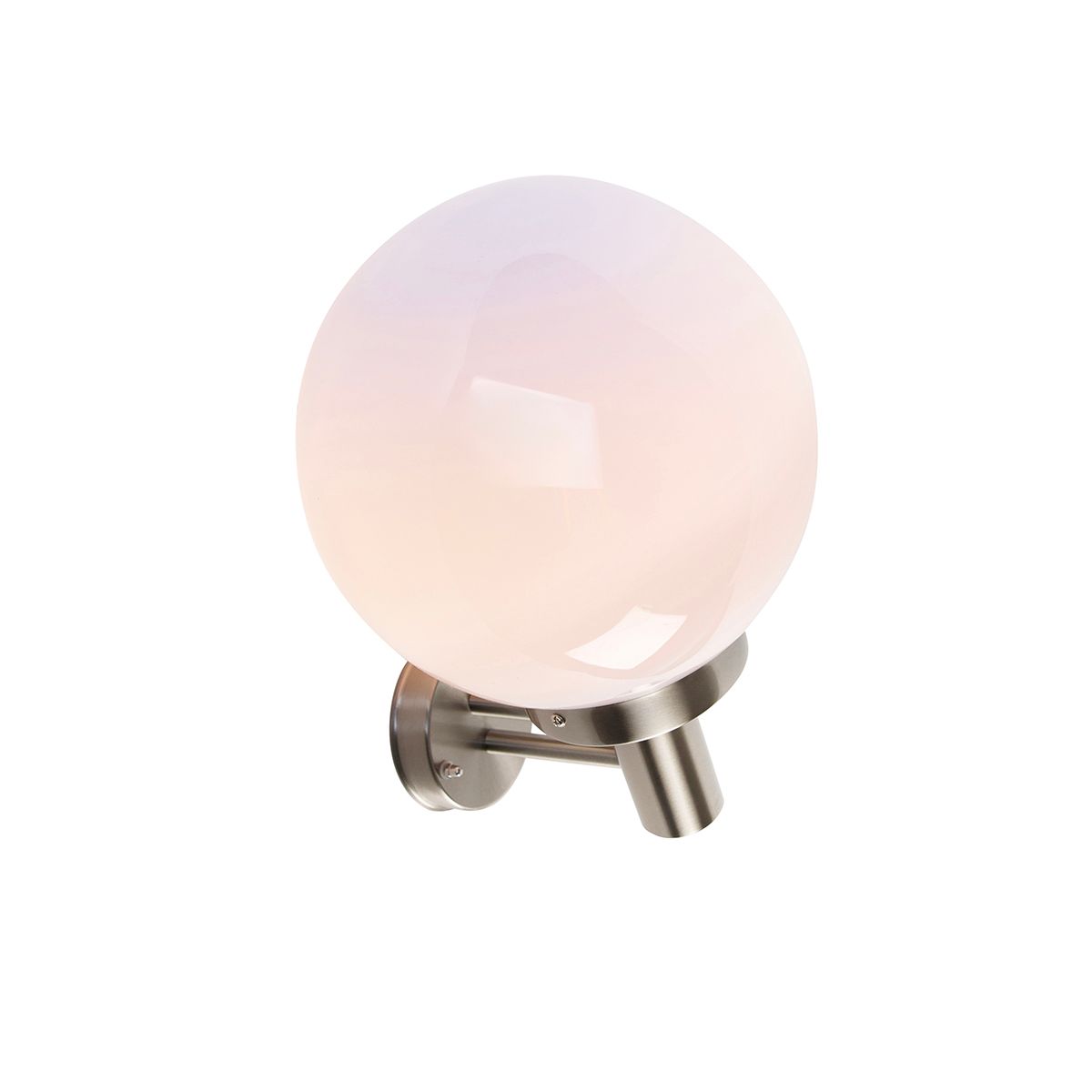 Moderne buitenwandlamp staal RVS IP44 - Sfera