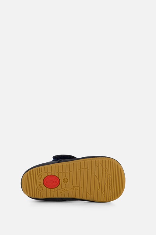 Shoesme Velcro Babyschoenen blauw Leer