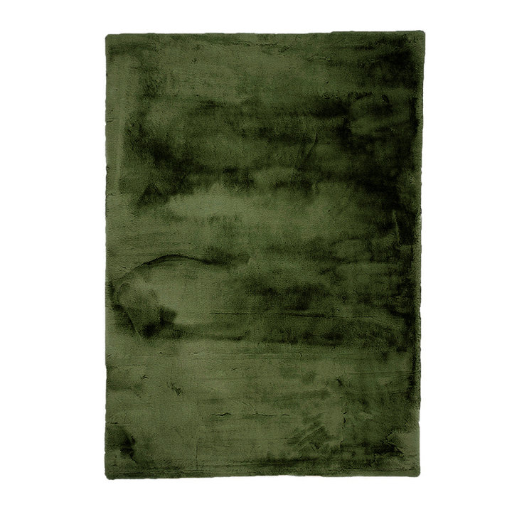 Zacht Hoogpolig vloerkleed - Comfy Supreme Groen