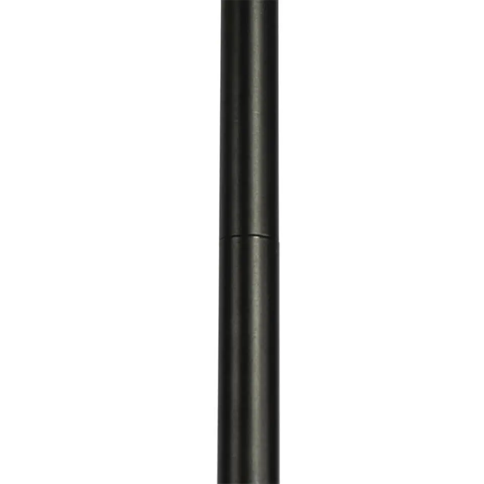 Qazqa vloerlampen vidro zwart e14