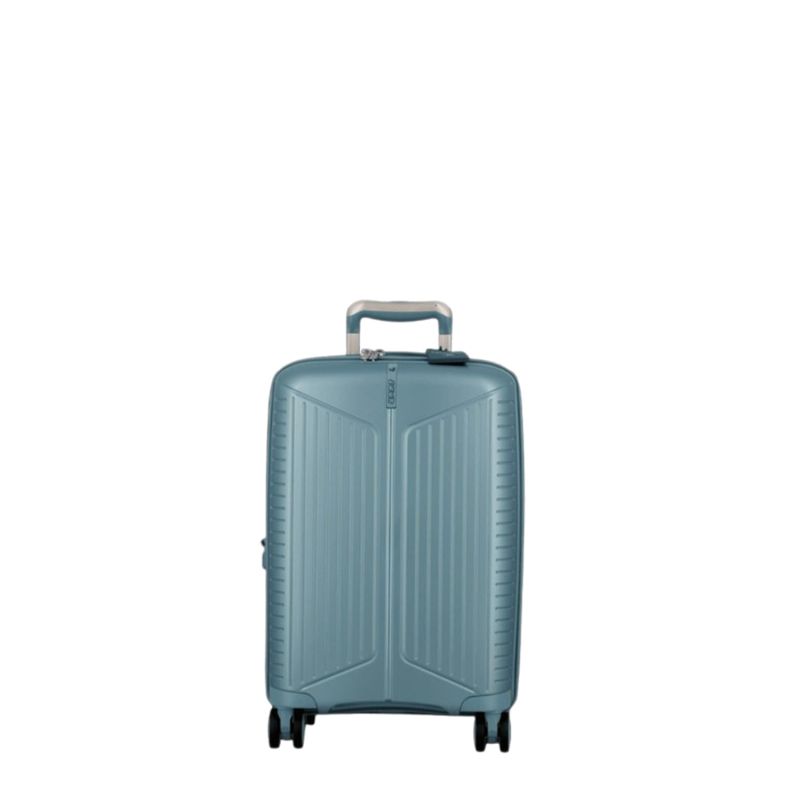 Valise cabine rigide extensible Évaé 55 cm Bleu Ciel