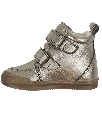 Pom Pom VinterStøvler - Sneaker Wool Booty - Metallic Asphalt m.