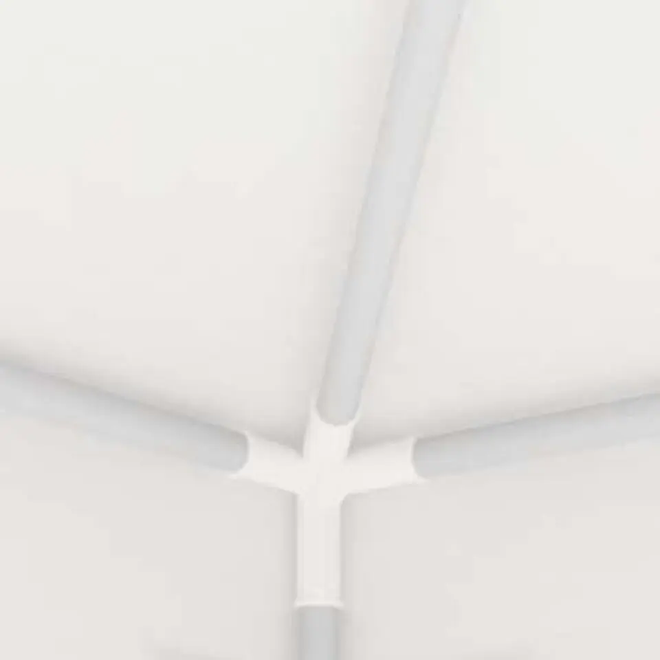 vidaXL - Partytent - Wit - Polyetheen