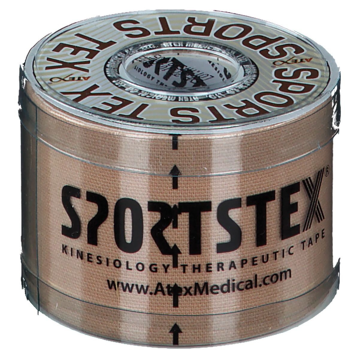 ATEX® SPORTS TEX Kinesiologie Tape 5 cm x 5 m Beige