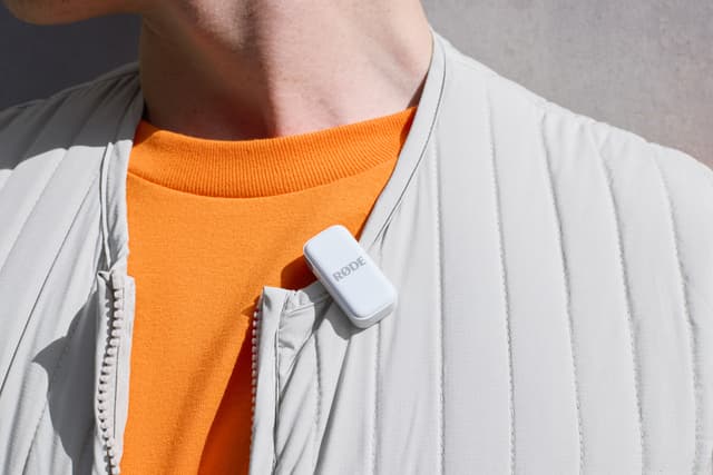 Røde Wireless Micro mikrofoner og modtagersæt (Lightning, hvid)