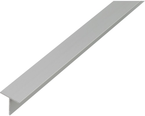 T-profiel aluminium naturel 20x20x1,5 mm, 2,6 m