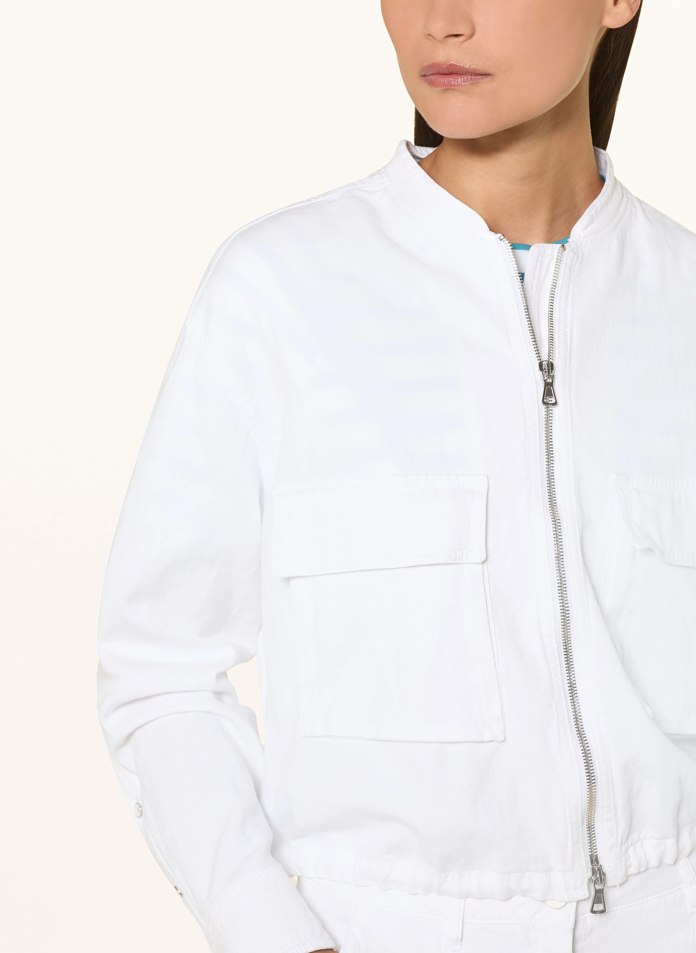 LUISA CERANO Blouson mit Leinen