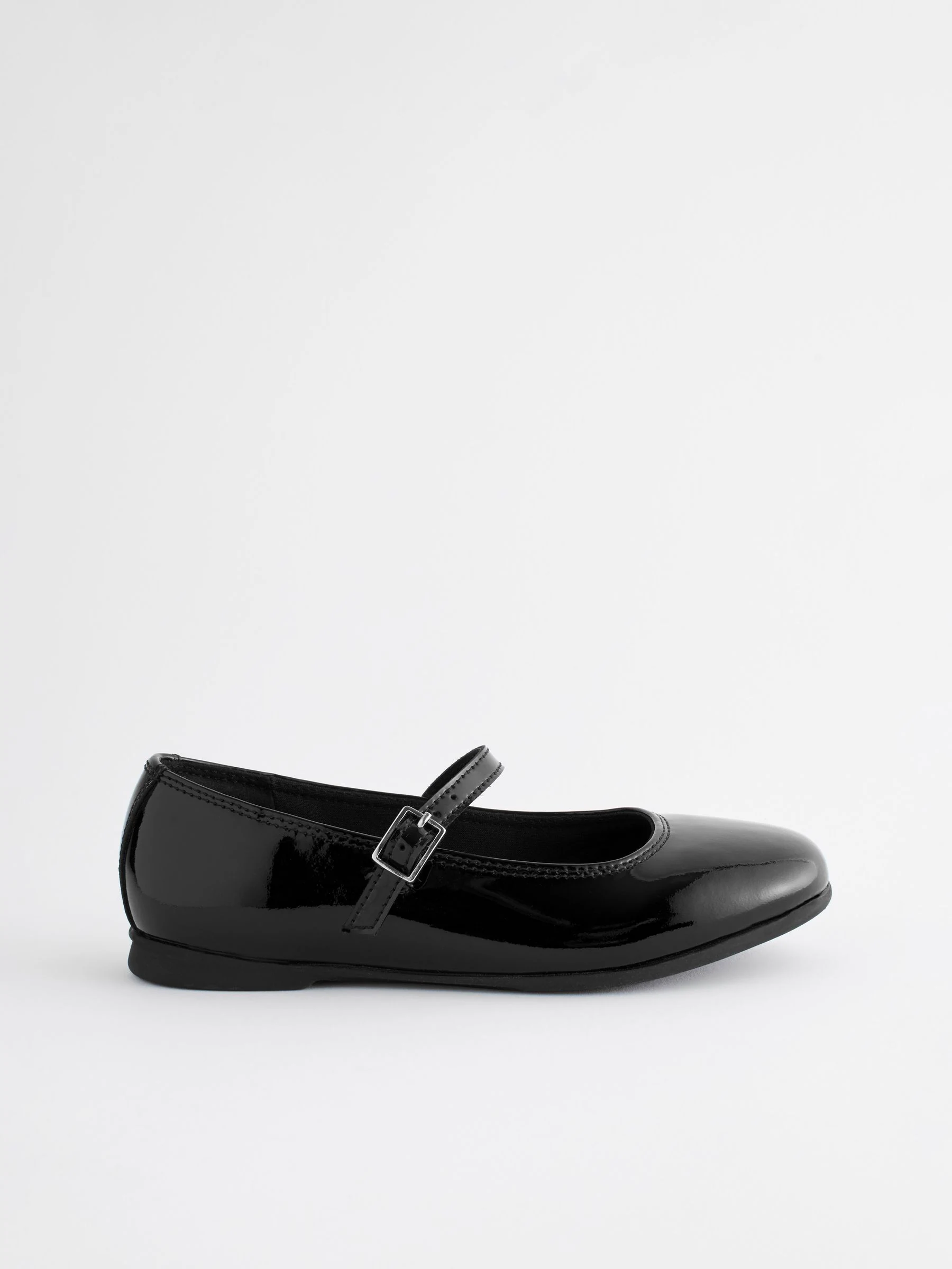 Zwart lak - Leren Mary Jane-schoolschoenen