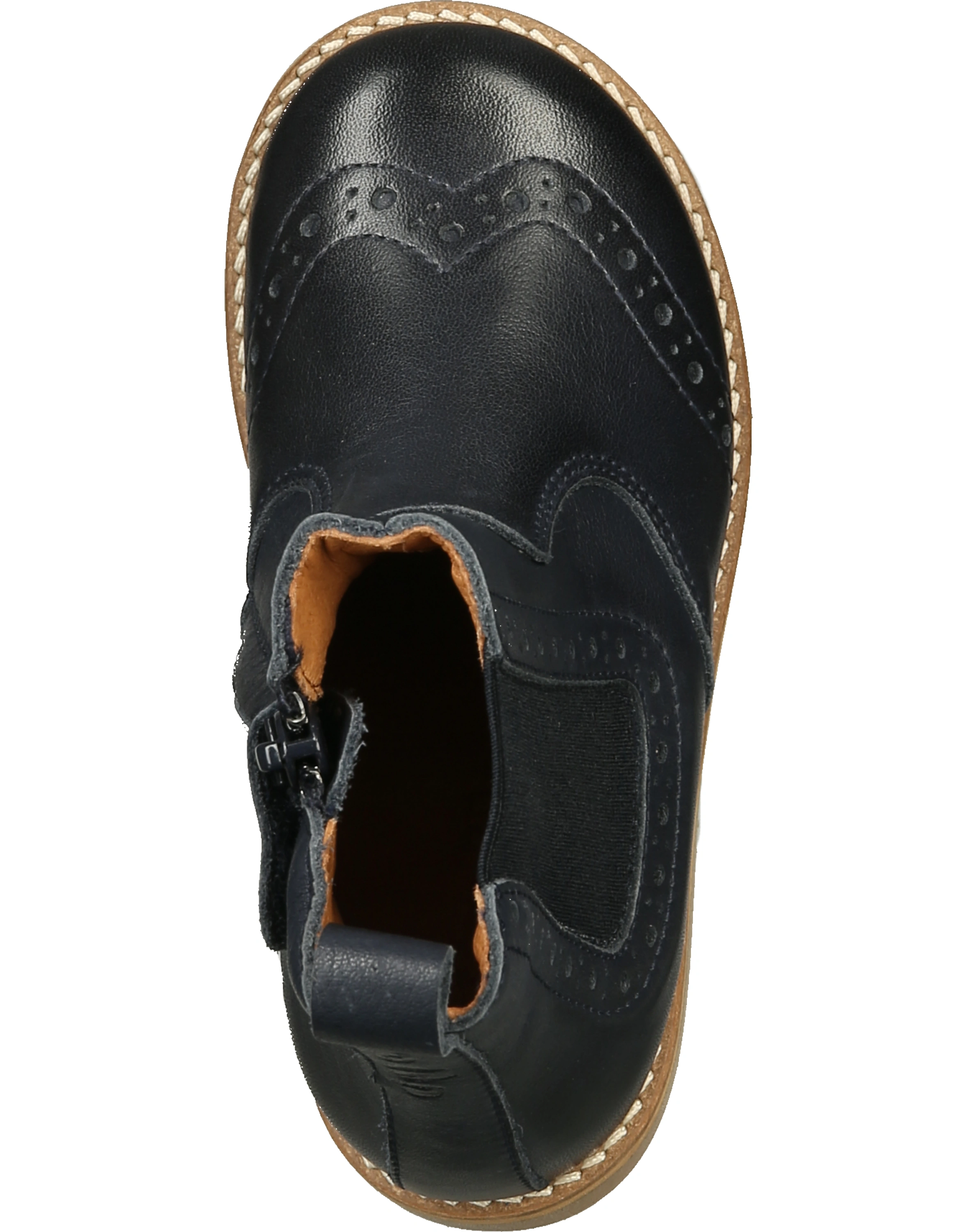 Chelsea-Boots CHELYS BROGUE in blue