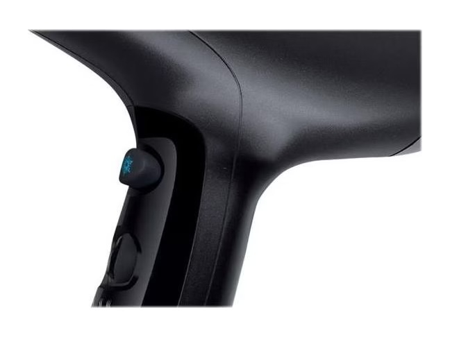 D5215 Haartrockner Pro Air Shine Haar Föhn mit 2 Aufsätzen (45503560100) - Schwarz