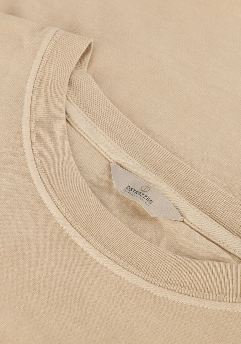 DSTREZZED beige dstrezzed t-shirt ds_nick tee