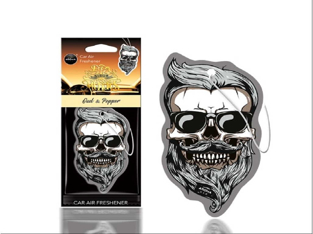 AMBIENTADOR AUTO AROMA CAR DIA MUERTOS VIOLETA