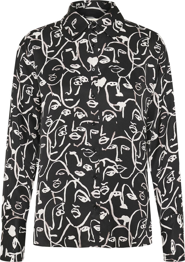 InWear PaulineIW Shirt Faces black