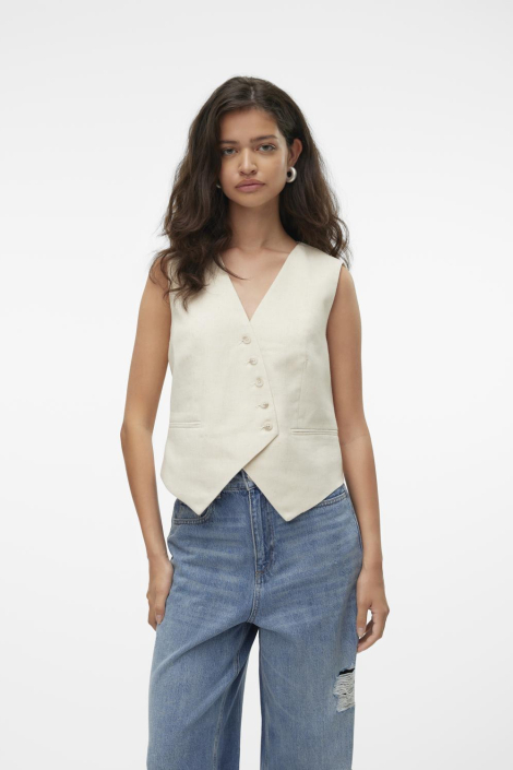 Vero Moda beige dames gilet
