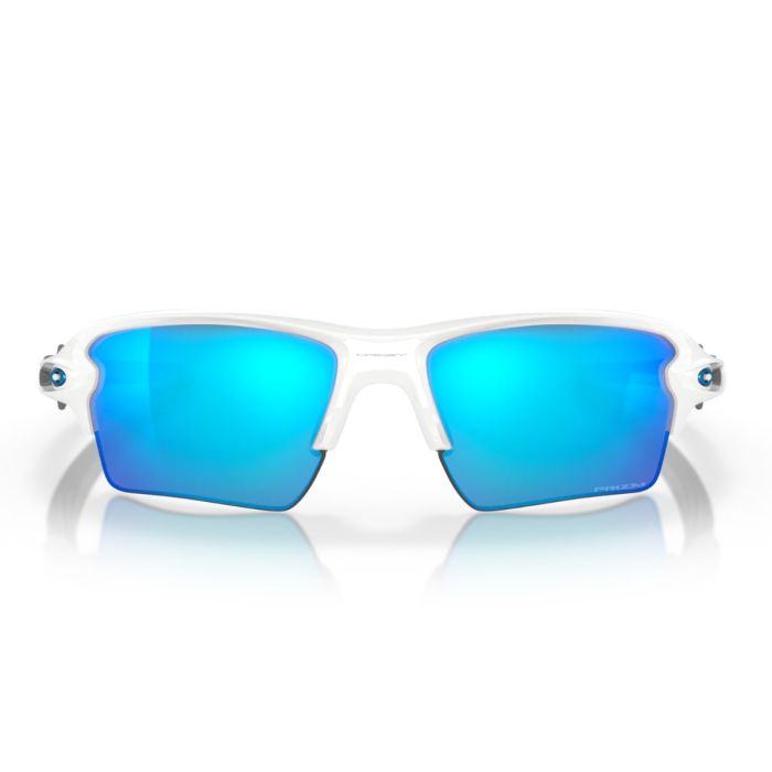 Oakley Unisex Solbriller Flak 2.0 XL (Prizm Sapphire) Hvid