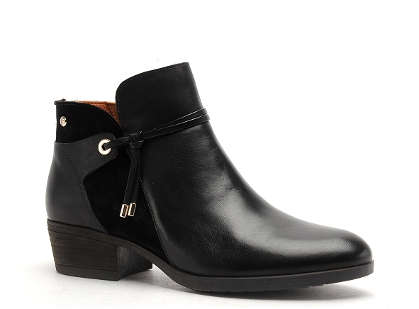 Pikolinos boots bottine talons femme daroca w1u8505 noir