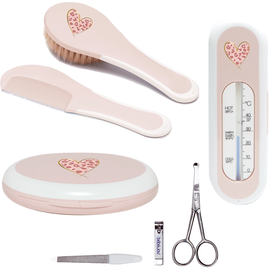 bébé-jou® Geschenkset Leopard Pink