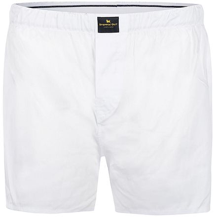 Steppin' Out Boxer Wit Oxford BOX-STEPP-01 kopen