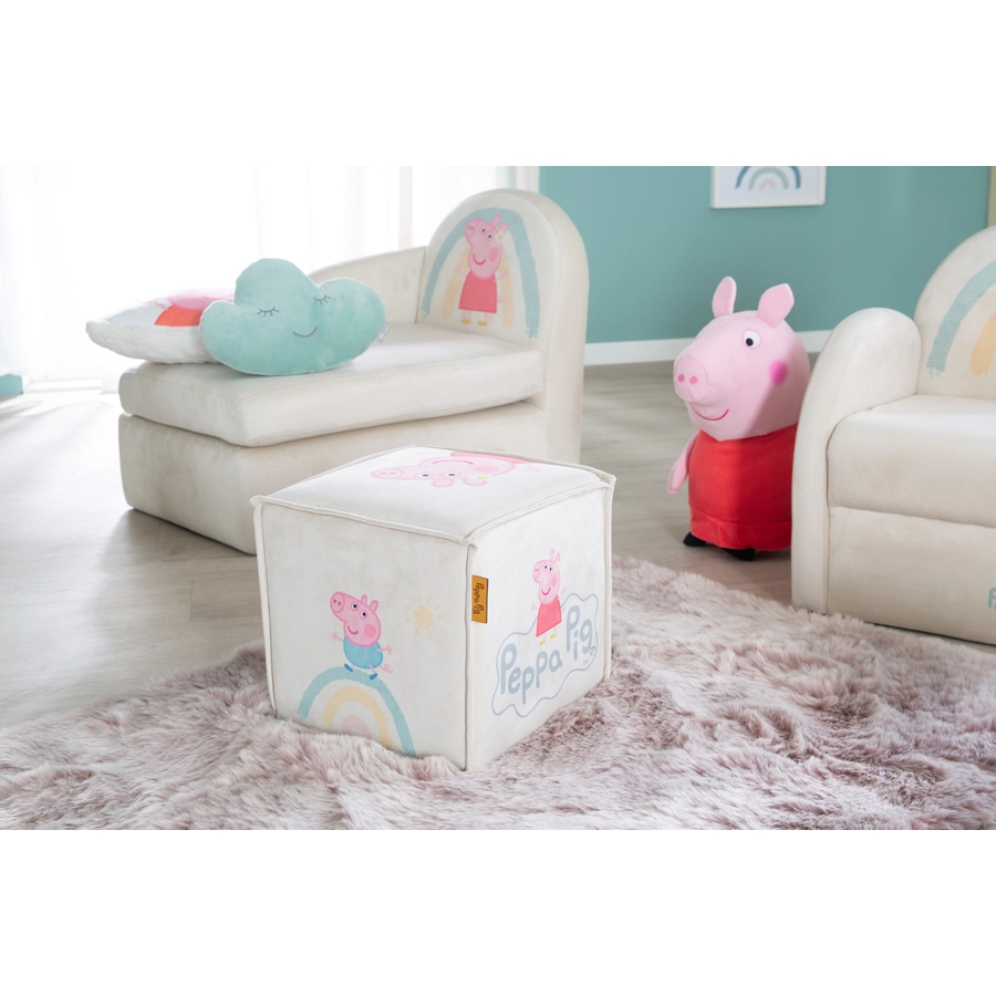 roba Kinderhocker in Würfelform Peppa Pig