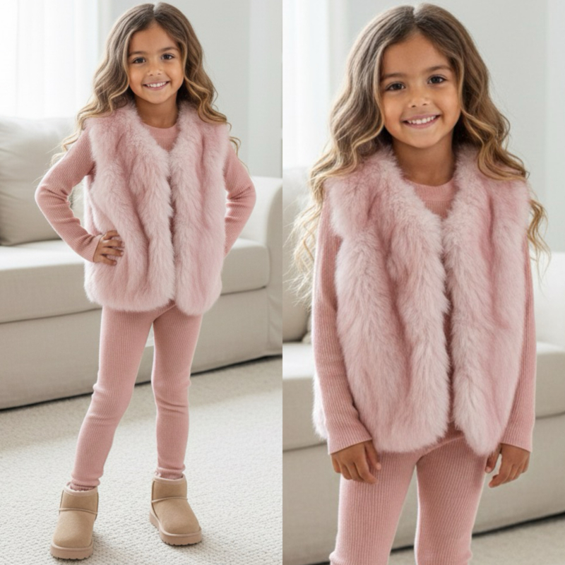 Cuddle me gilet - Roze