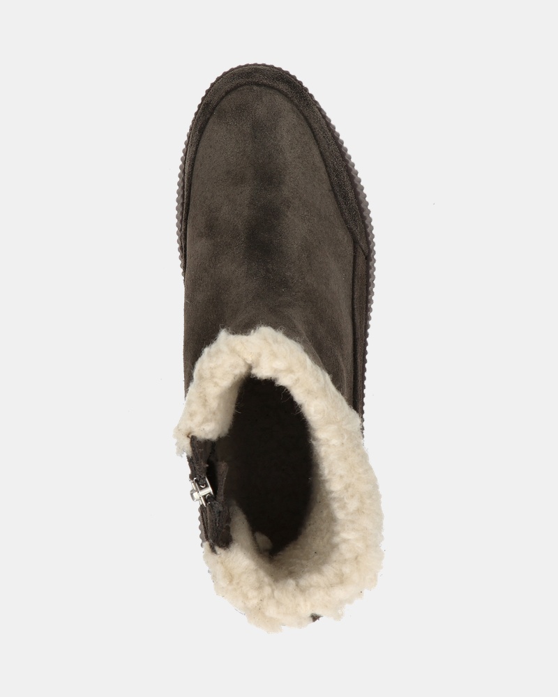 Shabbies Amsterdam Chavi Gevoerde boots  - bruin