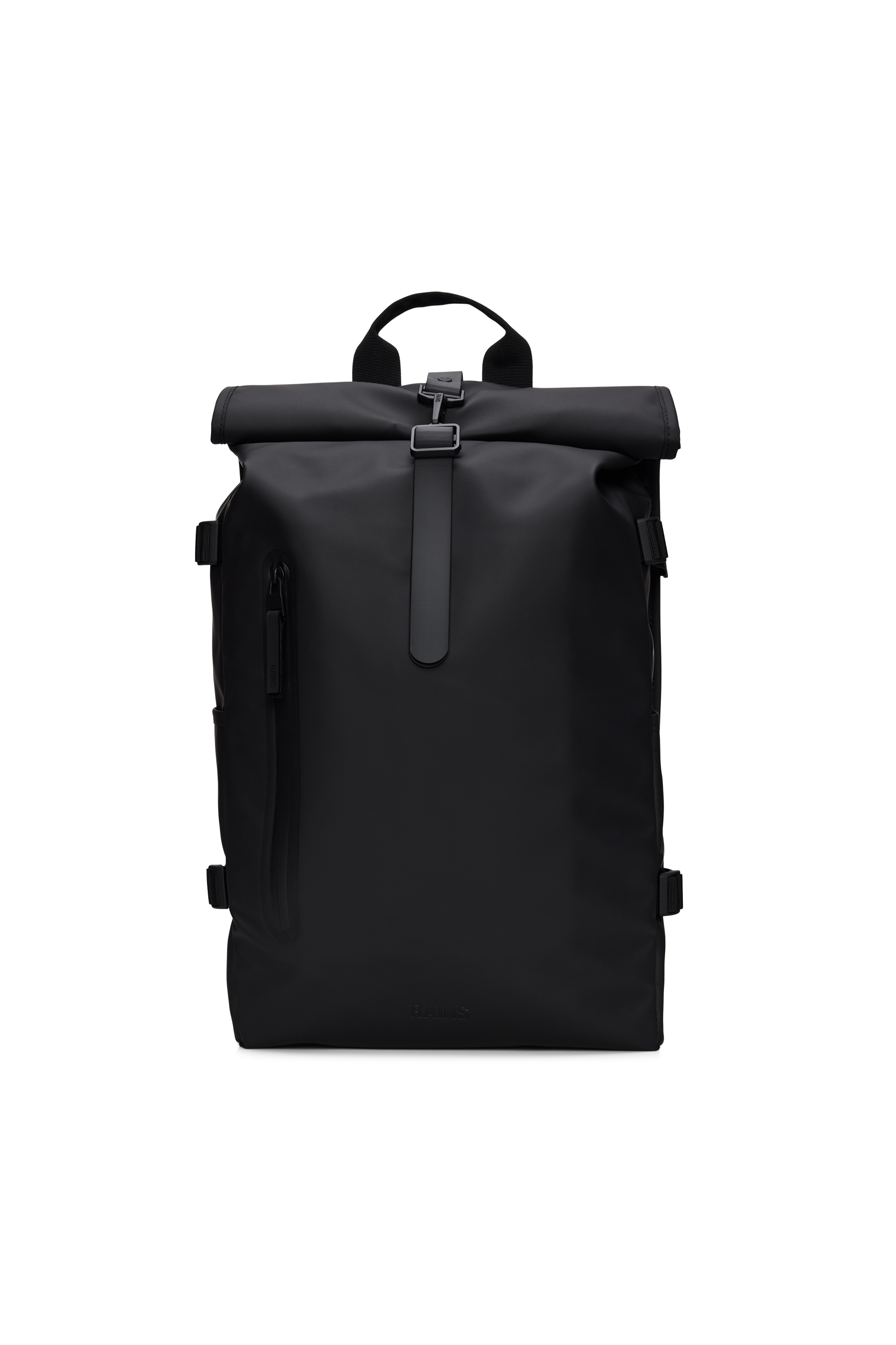 RAINS Sac à dos ROLLTOP RUCKSACK LARGE Noir