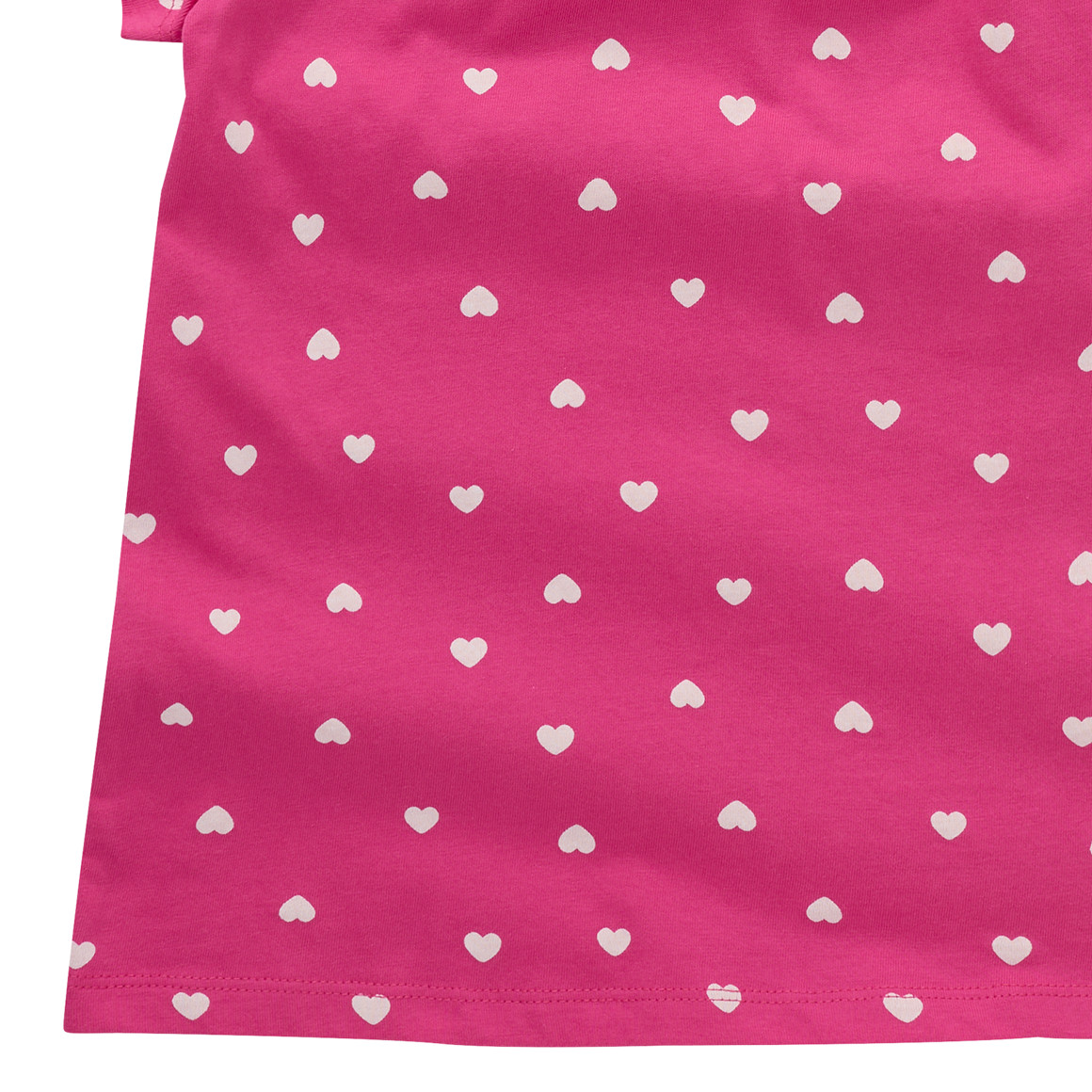 Topolino Mädchen T-Shirt mit Herz-Allover pink