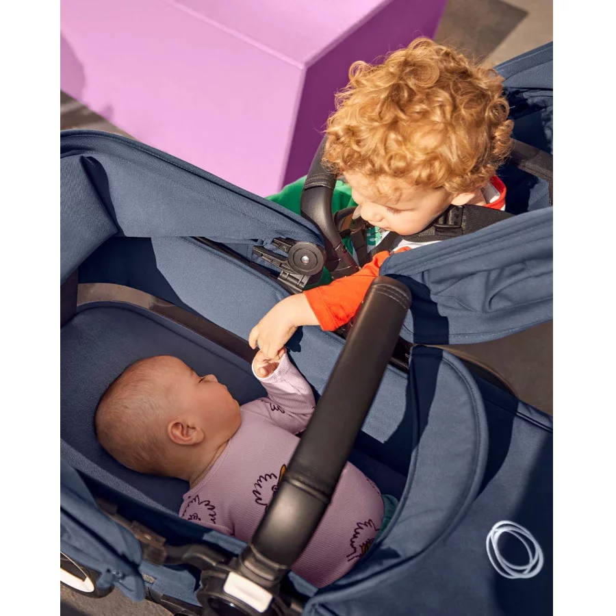 bugaboo Geschwisterwagen Donkey 5 Duo Complete GraphiteGrey Melange