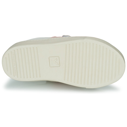 Veja - SMALL ESPLAR VELCRO - Blanc / Doré