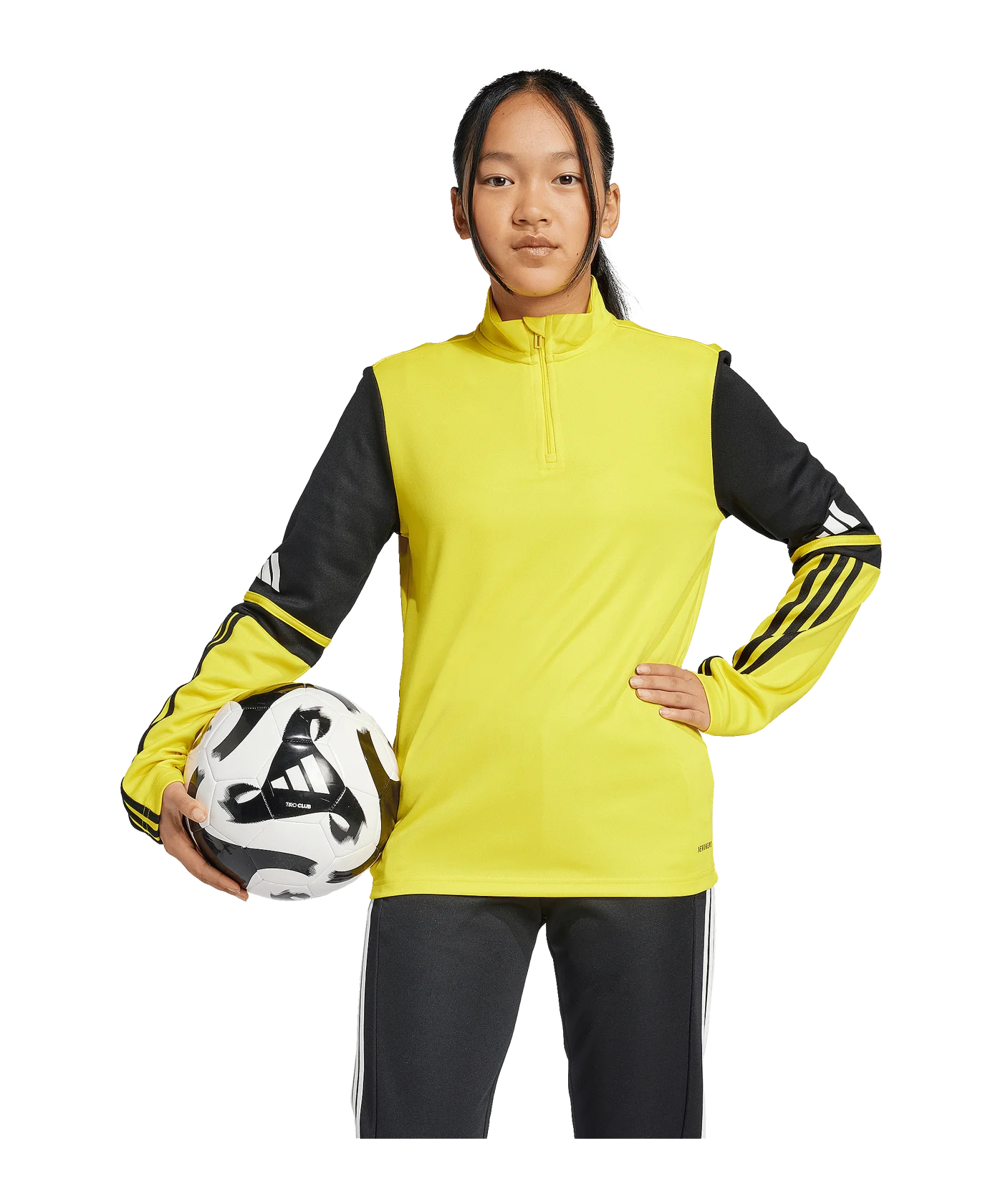 adidas Squadra 25 HalfZip Sweatshirt Kids Gelb