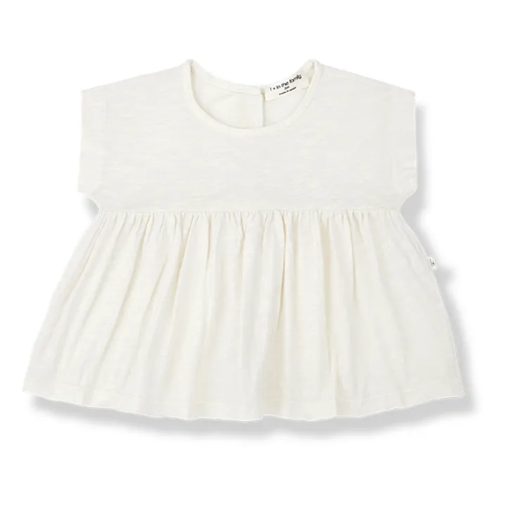 1+ in the family Blouse Alda Coton Flammé | Ecru