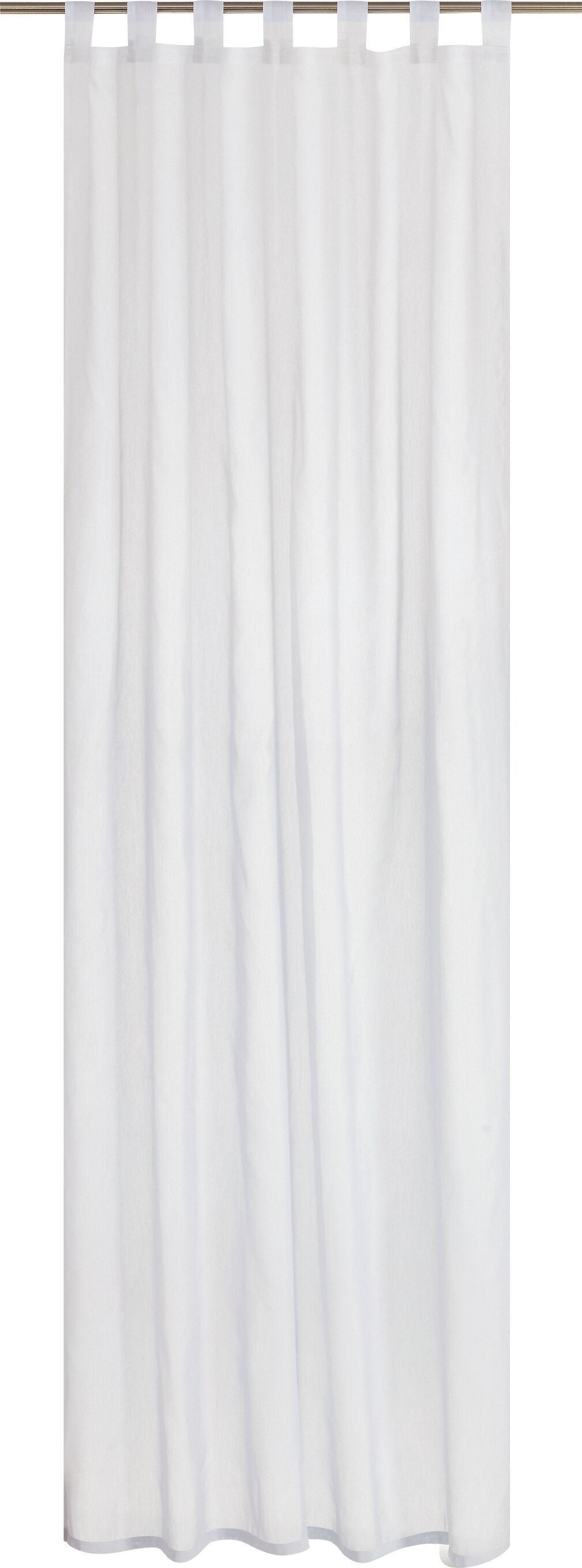 PURA Fertigvorhang Tag - Weiss / B: 150.0 cm x H: 260.0 cm