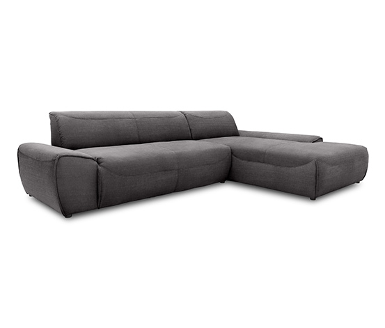 DOMO collection Ecksofa mit Sitztiefenverstellung »Frenzy«, rechts, anthrazit