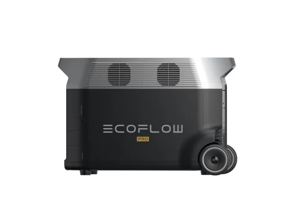 EcoFlow Delta Pro - Transportabel strømstation - AC 220-240 V - litiumjernfosfat - 3600 Wh - Wi-Fi, Bluetooth - output-stikforbindelser: 14