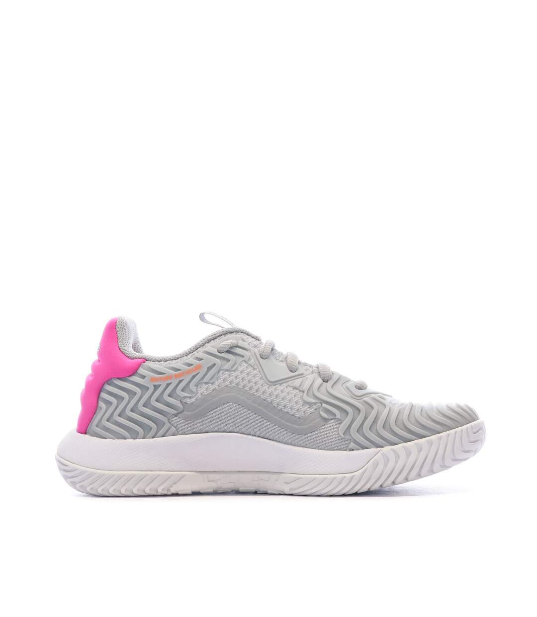 Chaussure de Tennis Grise Femme Adidas Solematch Control W