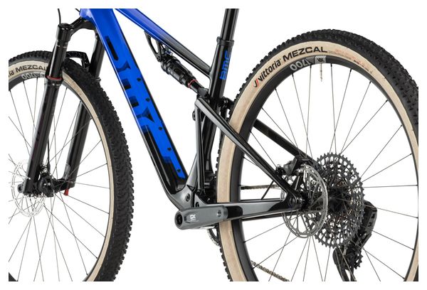 VTT Tout-Suspendu BMC Fourstroke One Sram GX Eagle AXS 12V 29'' Bleu Ultramarine Noir 2024